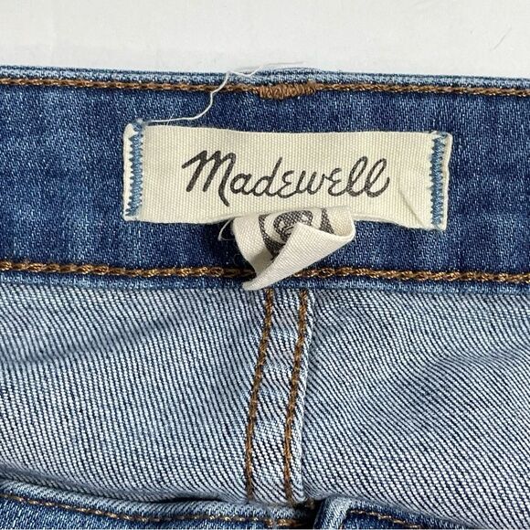 Madewell Plus Size 37 Petite Curvy Cali Demi-Boot‎ Jeans Tierney Wash 37P Denim - Picture 5 of 8